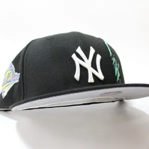 New York Yankees Statue of Liberty 1996 World Series 59Fifty New Era Fitted Hat (Black Grey Under Brim)