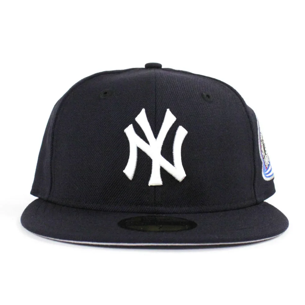 New York Yankees SUBWAY SERIES New Era 59Fifty Fitted Hats (Navy GRAY UNDER BRIM)