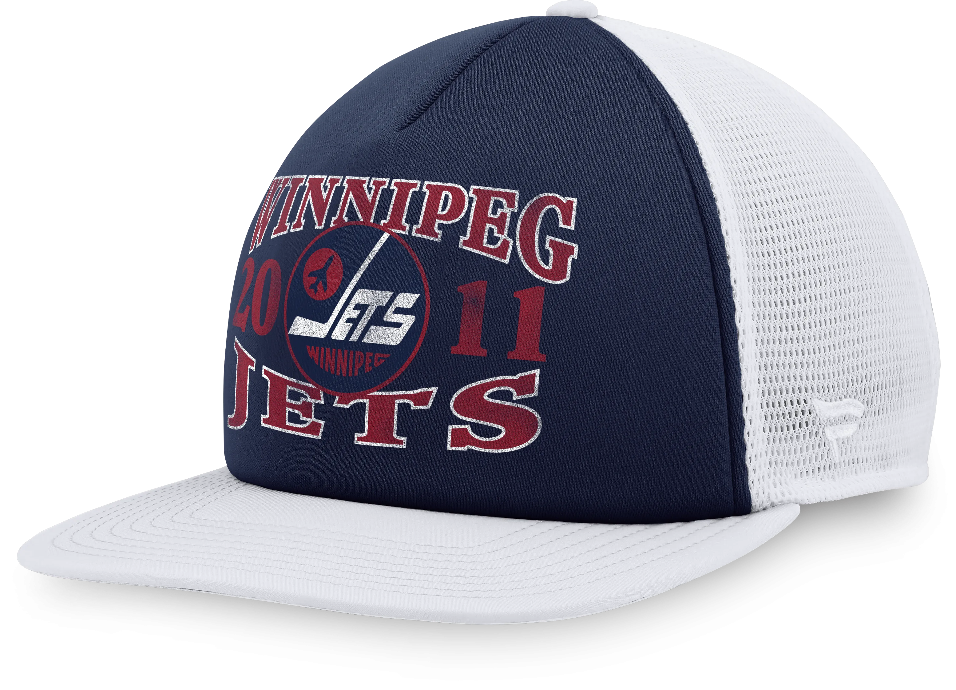 NHL Heritage Foam 5 Panel Flat Brim Hat