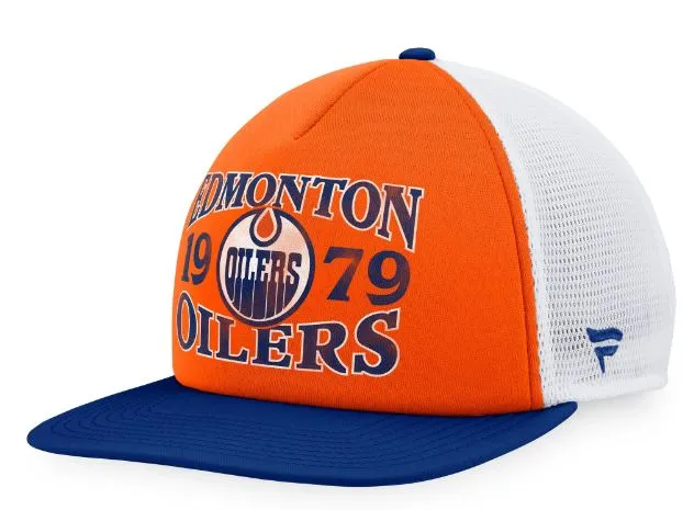 NHL Heritage Foam 5 Panel Flat Brim Hat