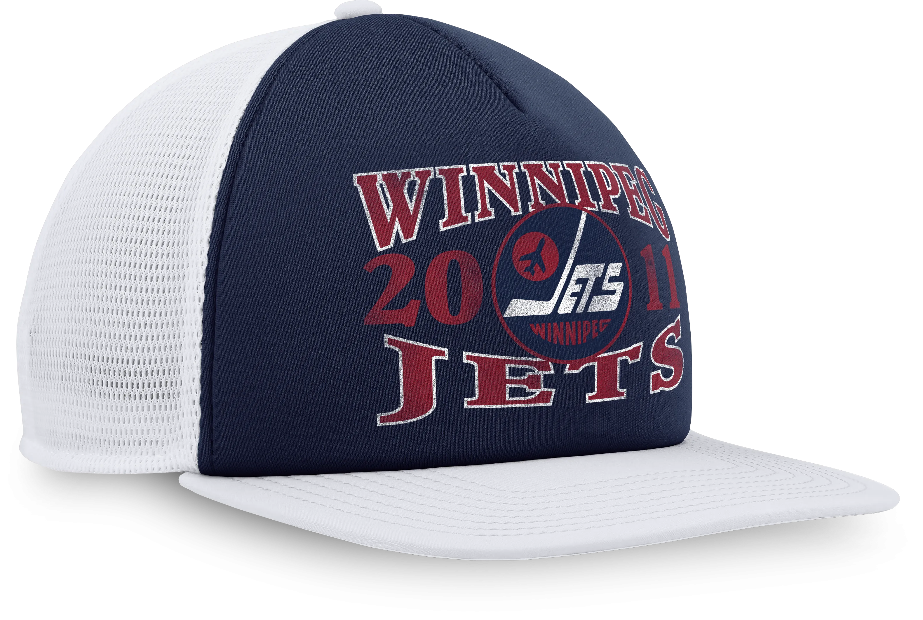 NHL Heritage Foam 5 Panel Flat Brim Hat