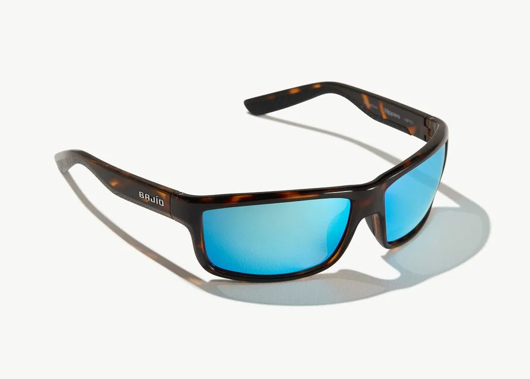 Nippers Brown Tort Blue Mirror