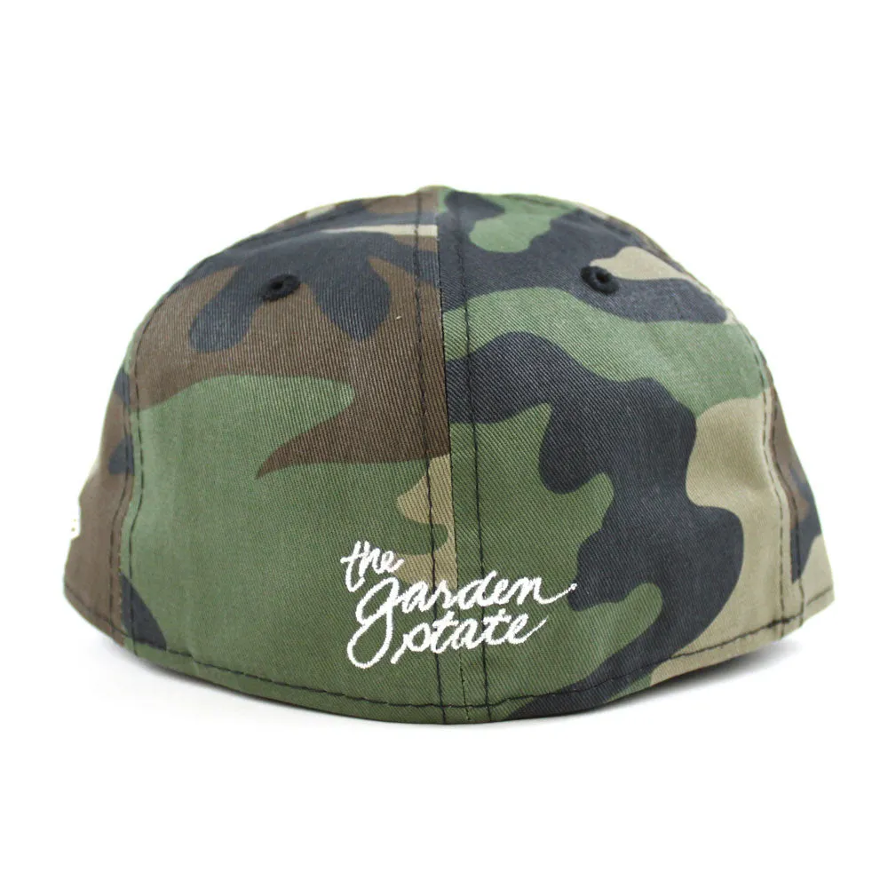 NJ Script New Era 59Fifty Fitted Hat (CAMO Gray Under Brim)