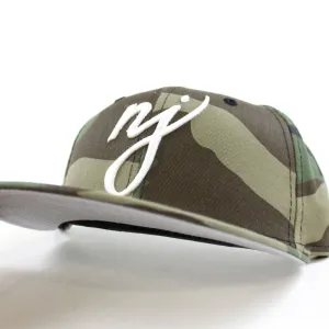 NJ Script New Era 59Fifty Fitted Hat (CAMO Gray Under Brim)