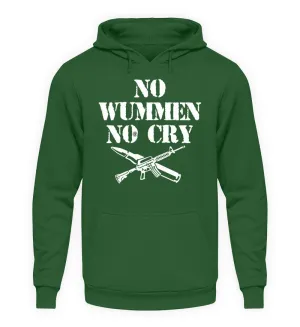 NO WUMMEN NO CRY  - Unisex Kapuzenpullover Hoodie