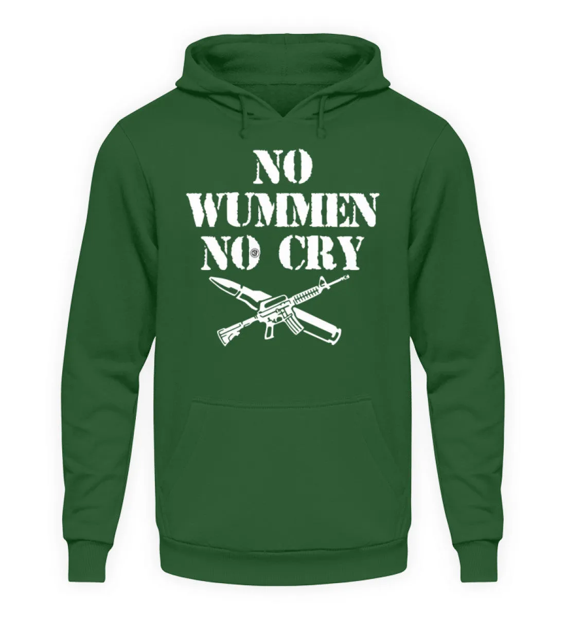 NO WUMMEN NO CRY  - Unisex Kapuzenpullover Hoodie