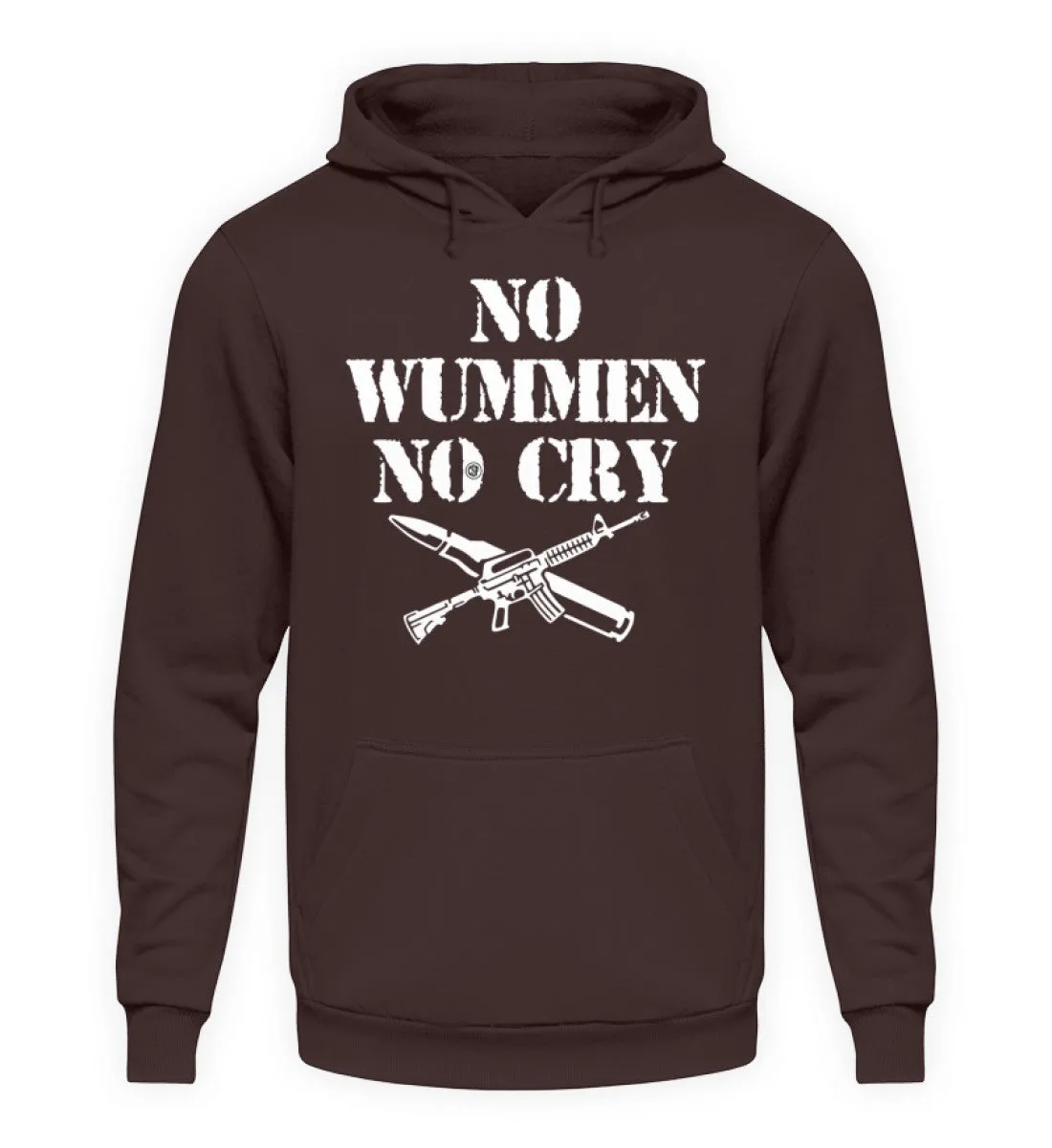 NO WUMMEN NO CRY  - Unisex Kapuzenpullover Hoodie