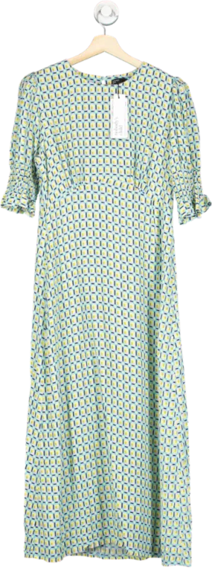 Nobody's Child Green Luna Midi Dress UK 10