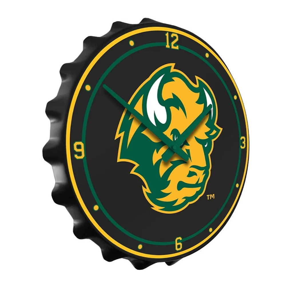 North Dakota State Bison: Thundar - Bottle Cap Wall Clock
