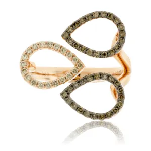Open Center Diamond Fashion Ring