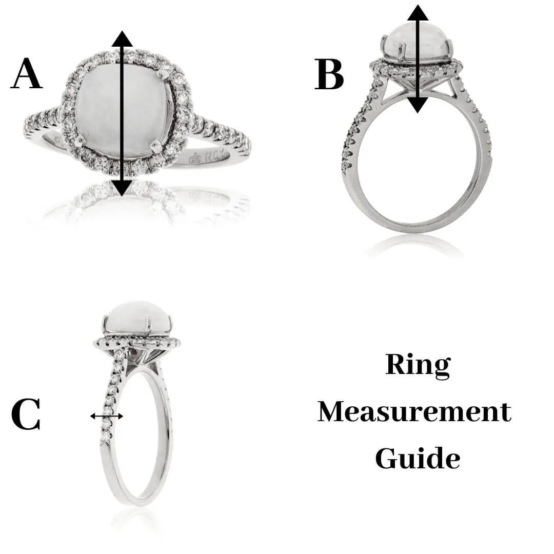 Open Center Diamond Fashion Ring