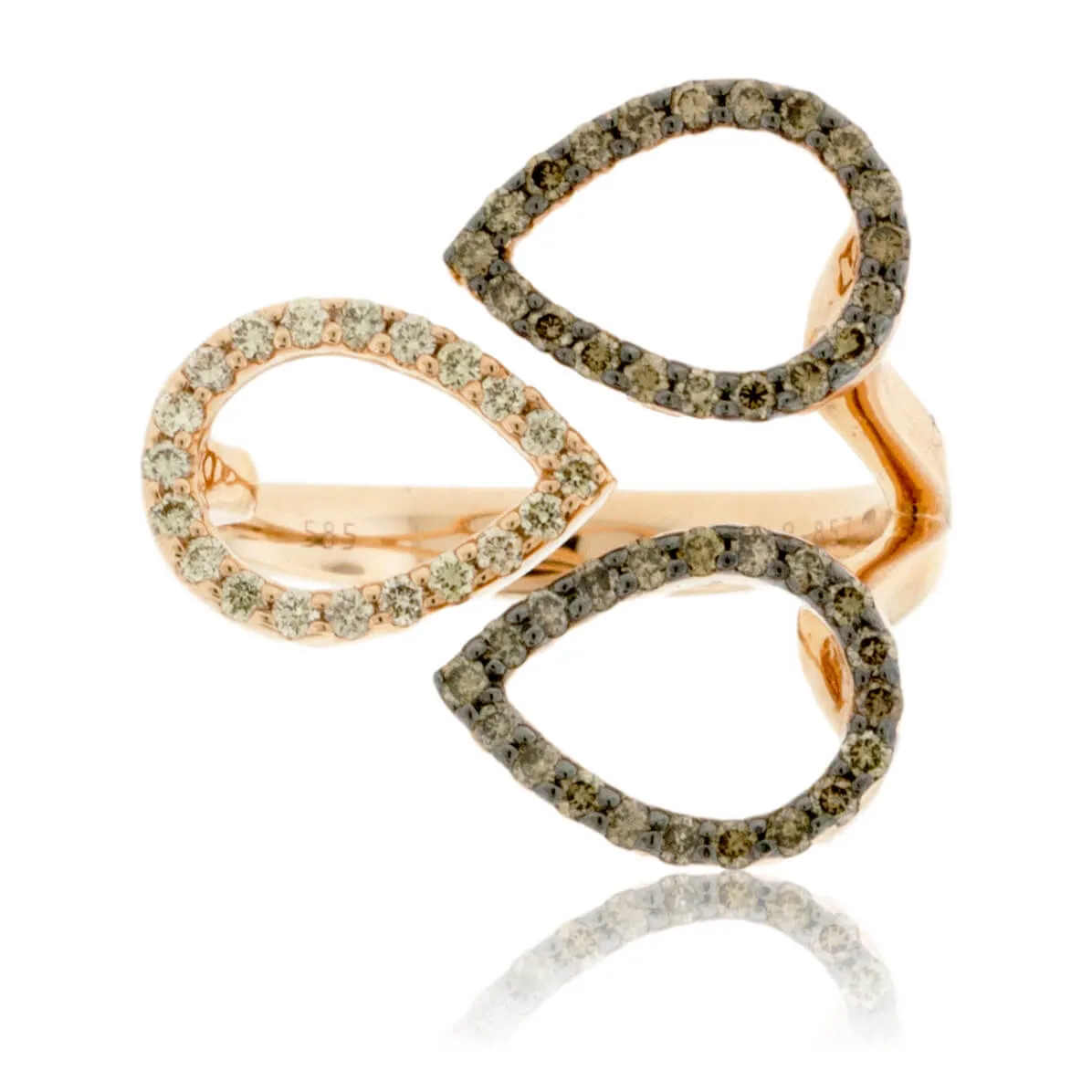 Open Center Diamond Fashion Ring