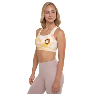 Orange Tie Dye Sports Bra