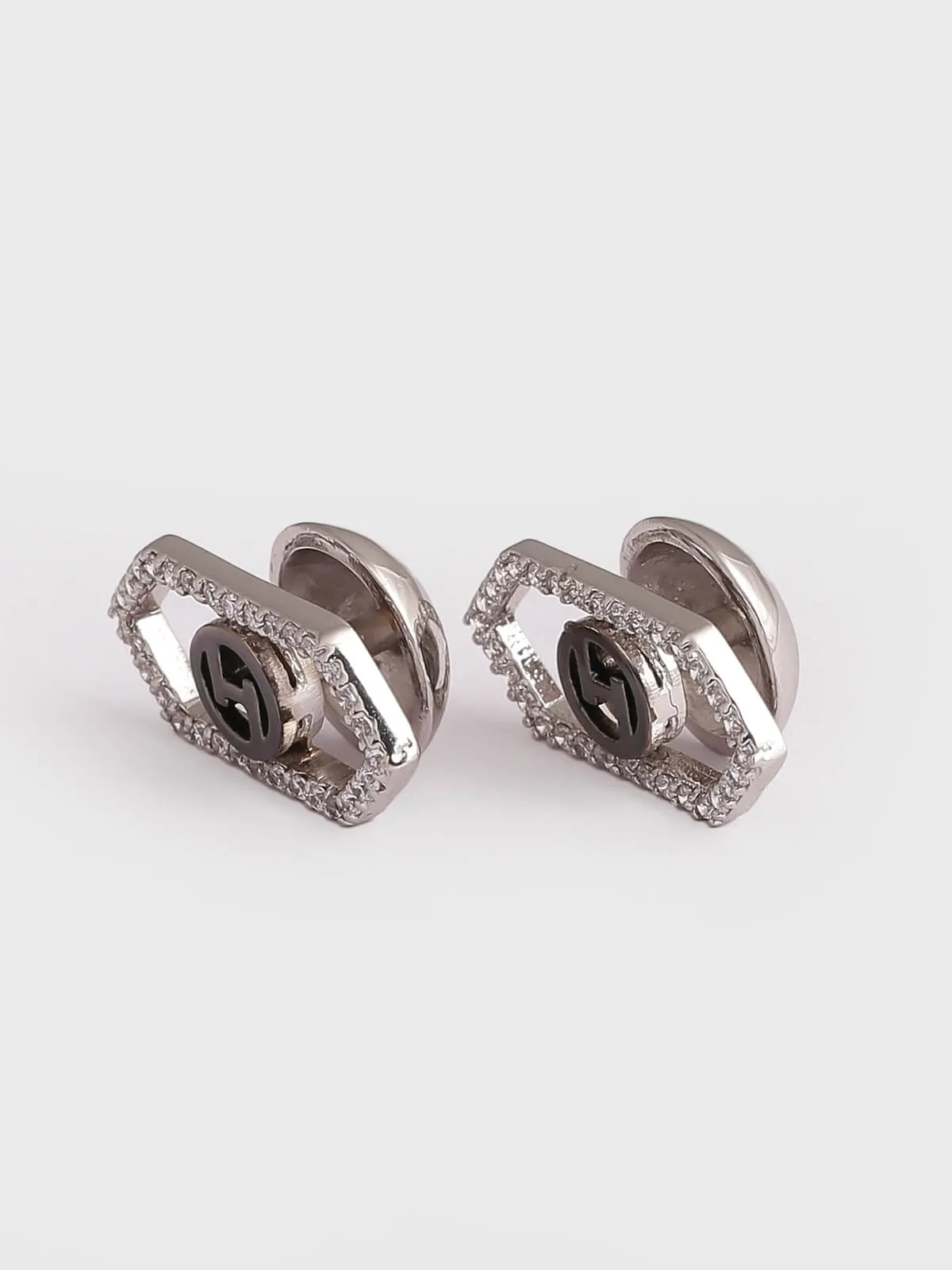 Outhouse   I    OH Celeste Agastia Sirius Cufflinks Silver New OHAW19CF021