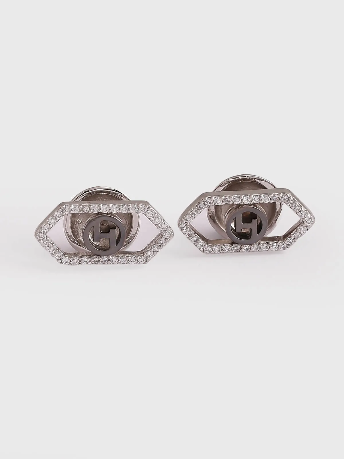 Outhouse   I    OH Celeste Agastia Sirius Cufflinks Silver New OHAW19CF021