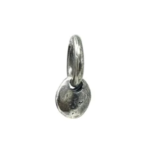 Oxidized Sterling Silver Amulet Pendant
