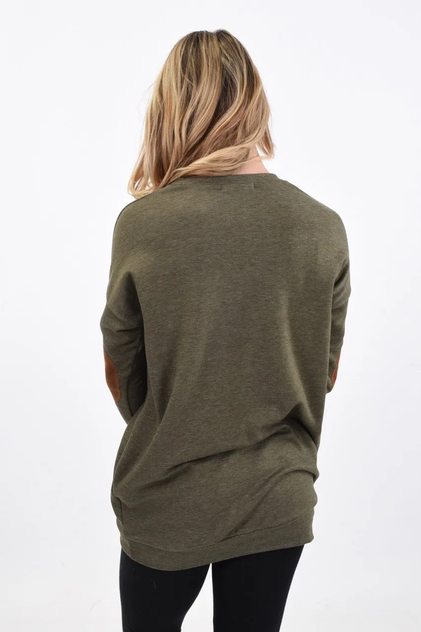 Patch Me If You Can Top ~ Olive