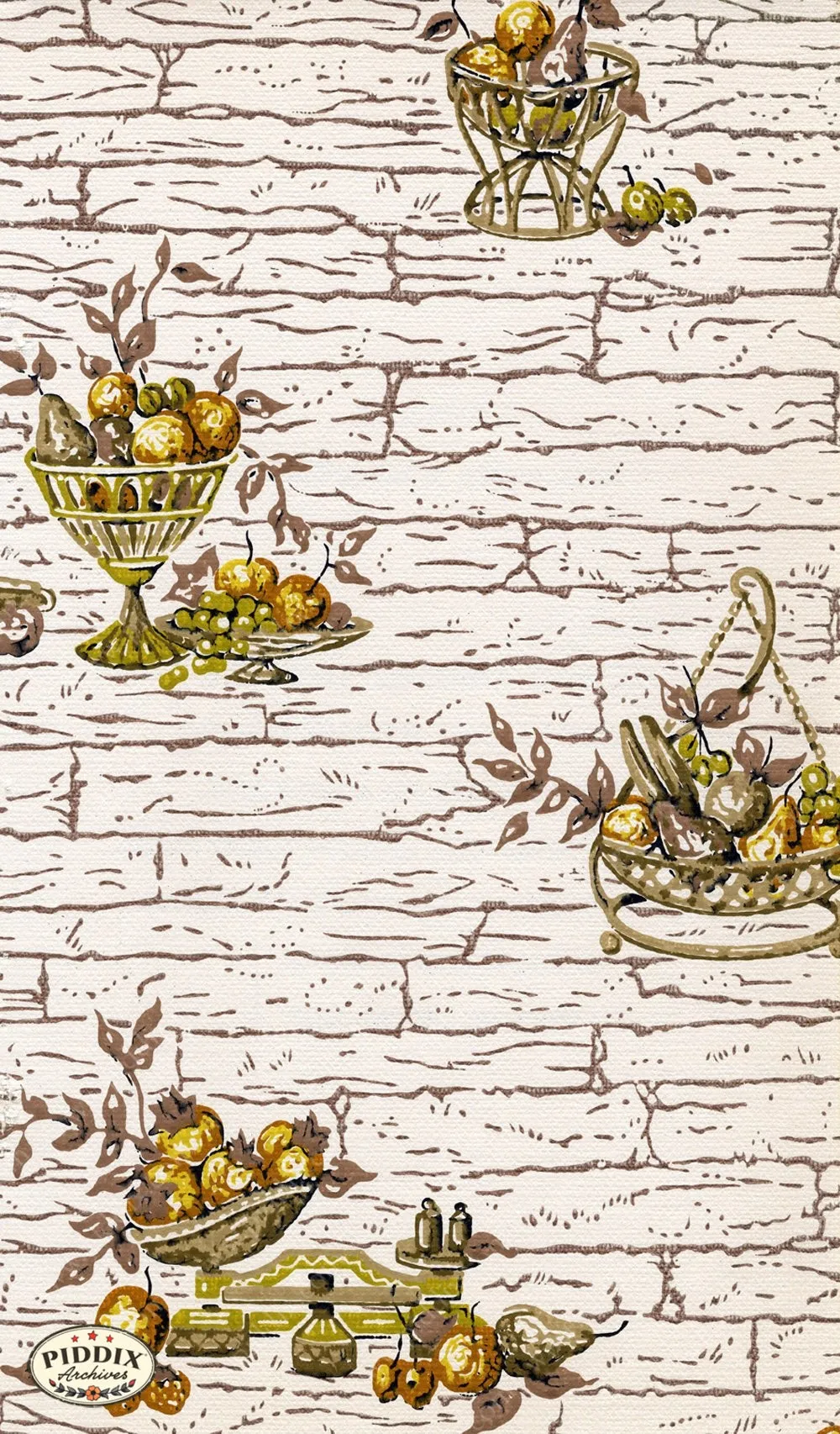 PDXC8784 a, b, c & d -- Mid-Century Patterns