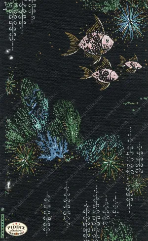 PDXC8796 a, b, c & d -- Mid-Century Patterns
