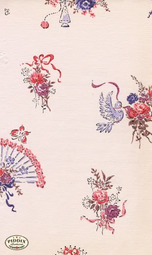 PDXC8804 a, b, c & d -- Mid-Century Patterns