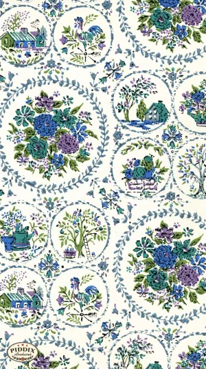 PDXC8808 a, b, c & d -- Mid-Century Patterns