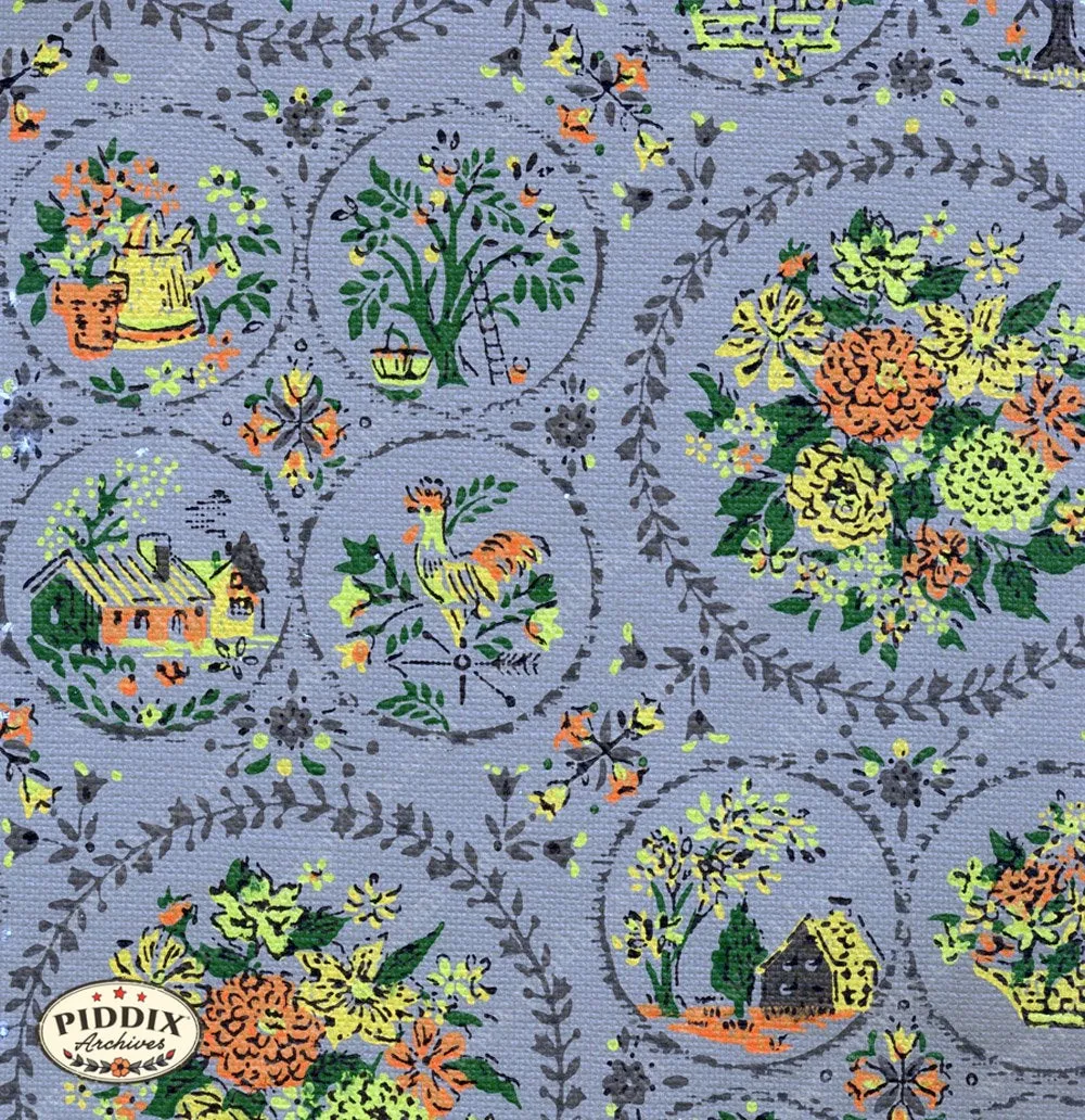 PDXC8808 a, b, c & d -- Mid-Century Patterns