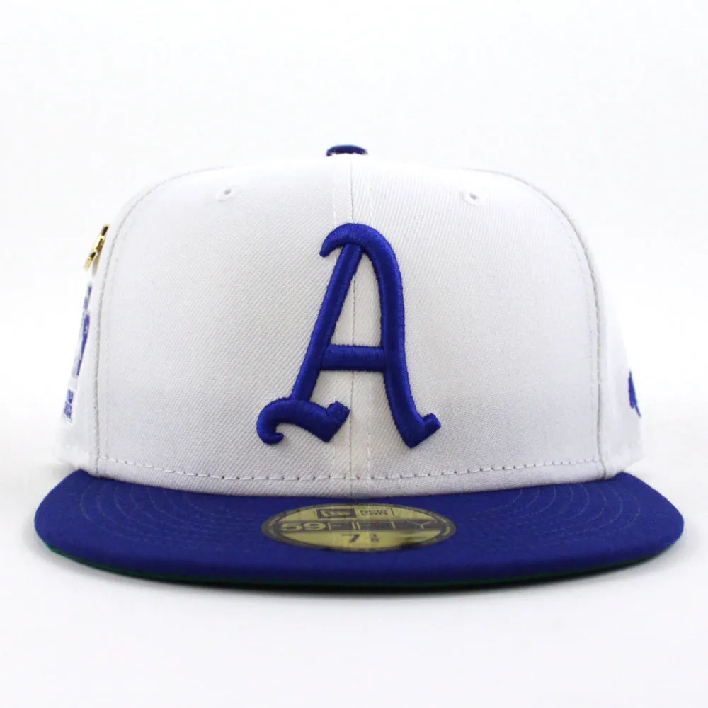 Philadelphia Athletics 1929 World Series New Era 59Fifty Fitted Hat (59FIFTY DAY - Team color Green Under Brim)