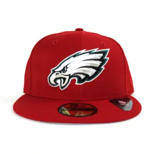 Philadelphia Eagles New Era 59Fifty Fitted Hat (Red Philadelphia Phillies Color Gray Under Brim)