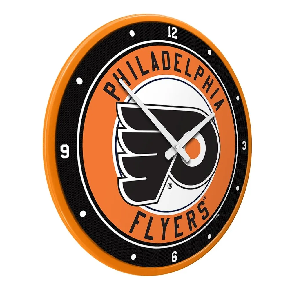 Philadelphia Flyers: Modern Disc Wall Clock