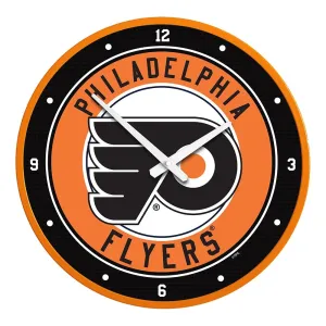 Philadelphia Flyers: Modern Disc Wall Clock