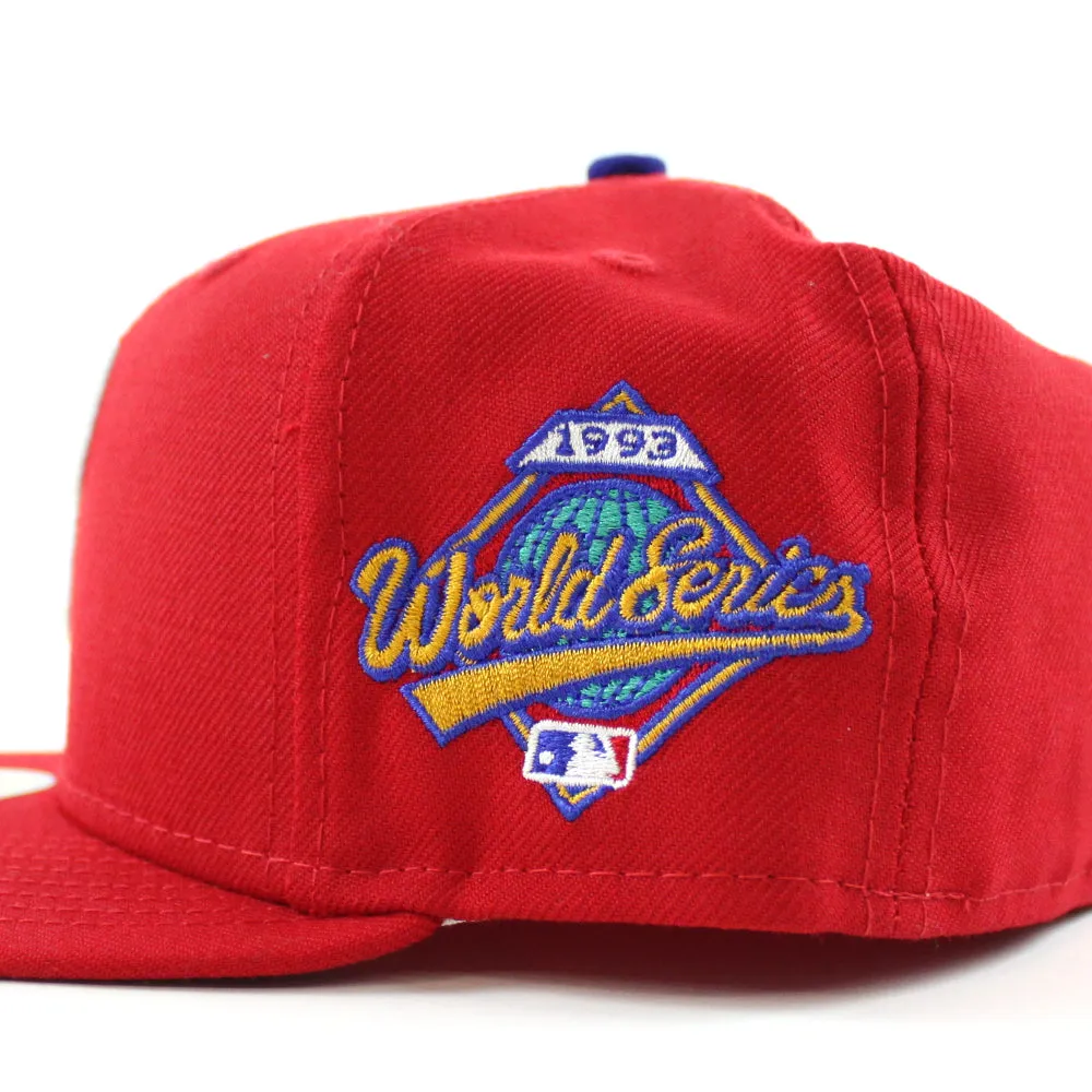Philadelphia Phillies 1993 World Series 59Fifty New Era Fitted Hat (Red Gray Under Brim)