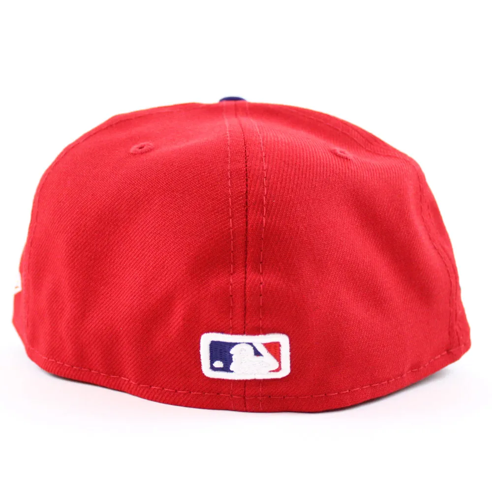 Philadelphia Phillies 2008 World Series New Era 59Fifty Fitted Hat (59FIFTY DAY - Team color Gray Under Brim)