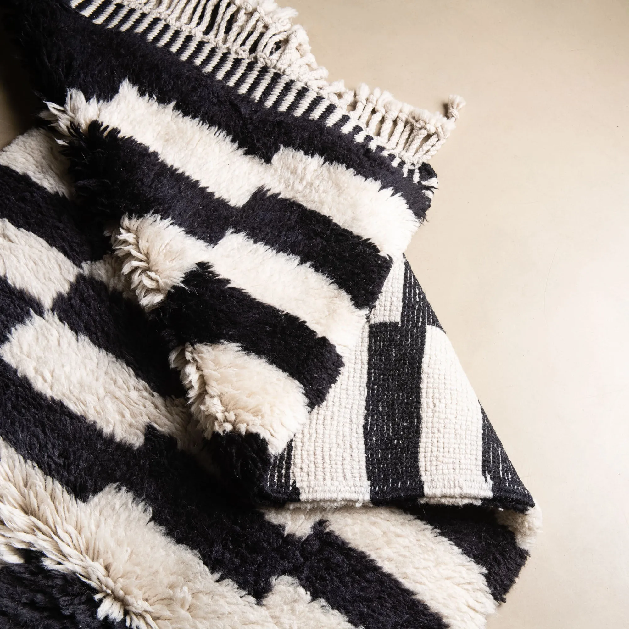 Piano - Luxury Shag Moroccan Runner Rug