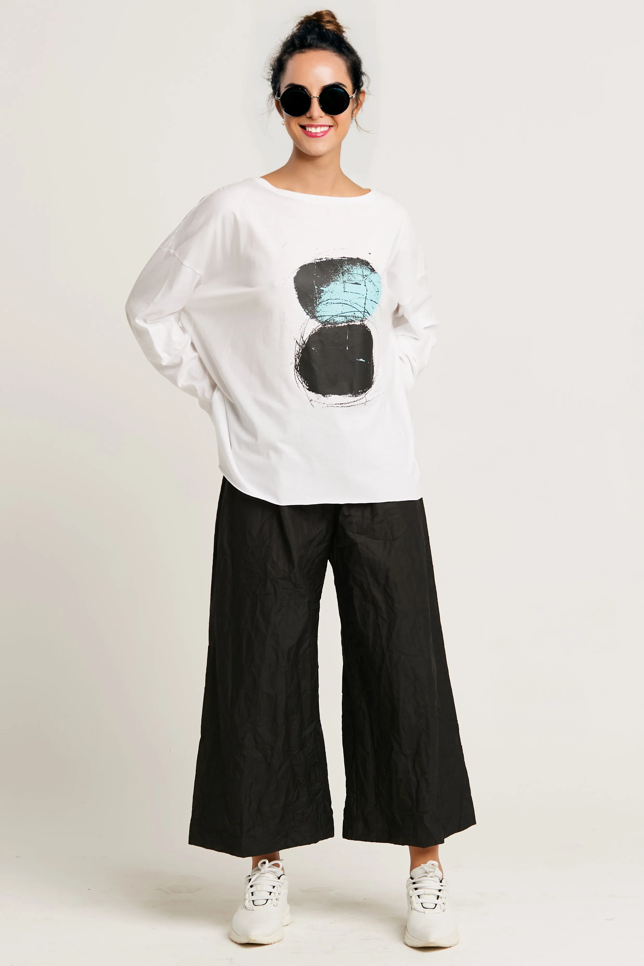 Pima Cotton Luna Luxury Boxy T