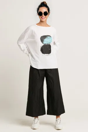 Pima Cotton Luna Luxury Boxy T