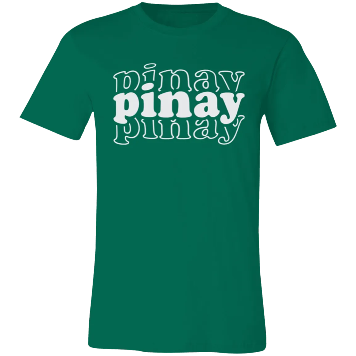 Pinay Triple Unisex Jersey T-Shirt