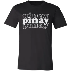 Pinay Triple Unisex Jersey T-Shirt