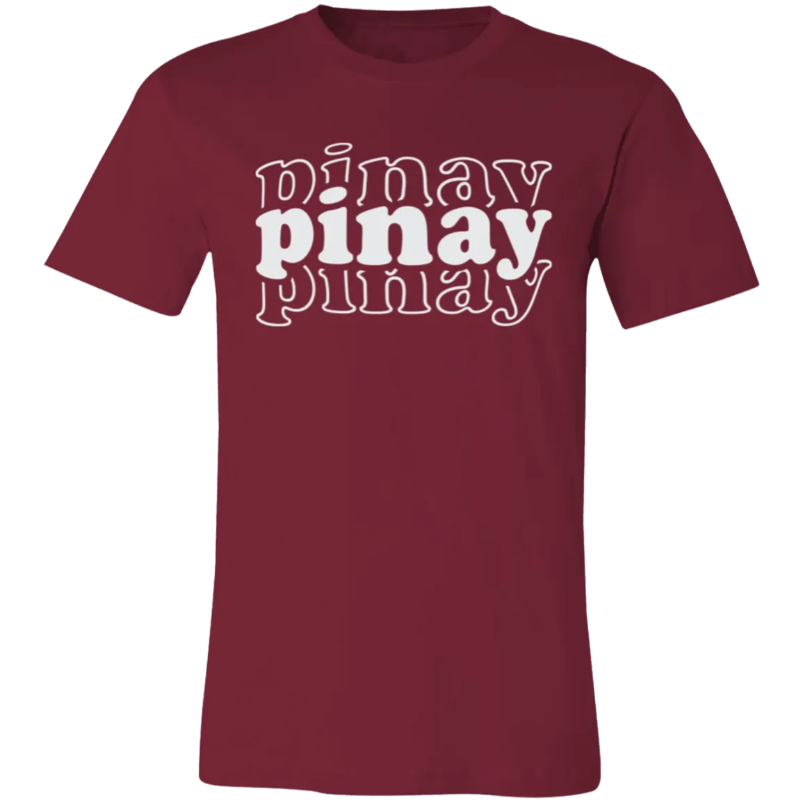 Pinay Triple Unisex Jersey T-Shirt