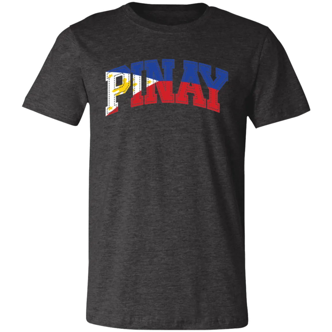 Pinay with Flag Embedded Unisex Jersey T-Shirt