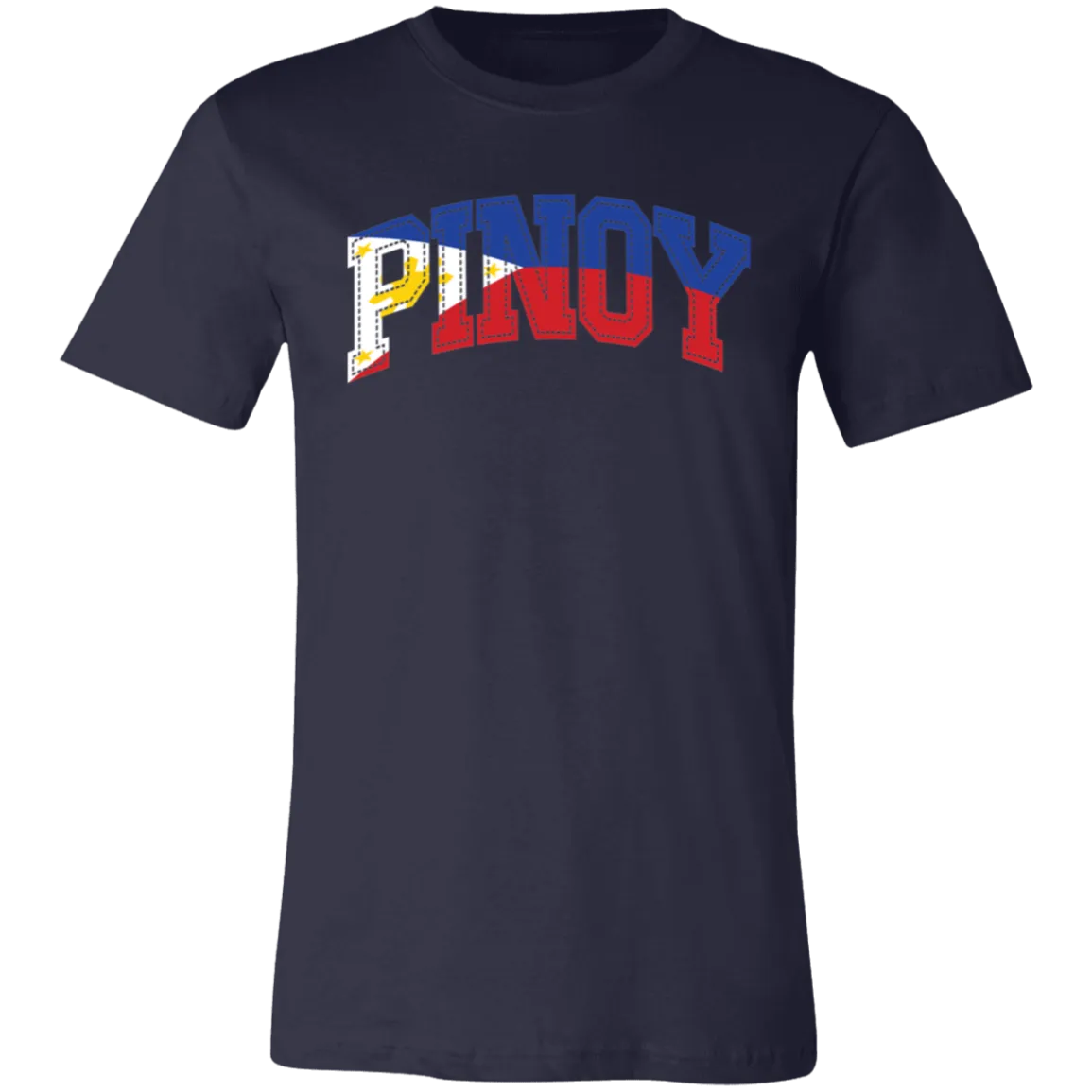 Pinoy with Flag Embedded Unisex Jersey T-Shirt