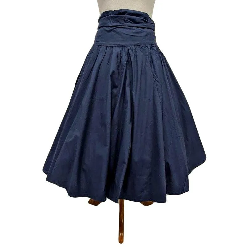 Pinup Skirt in Navy