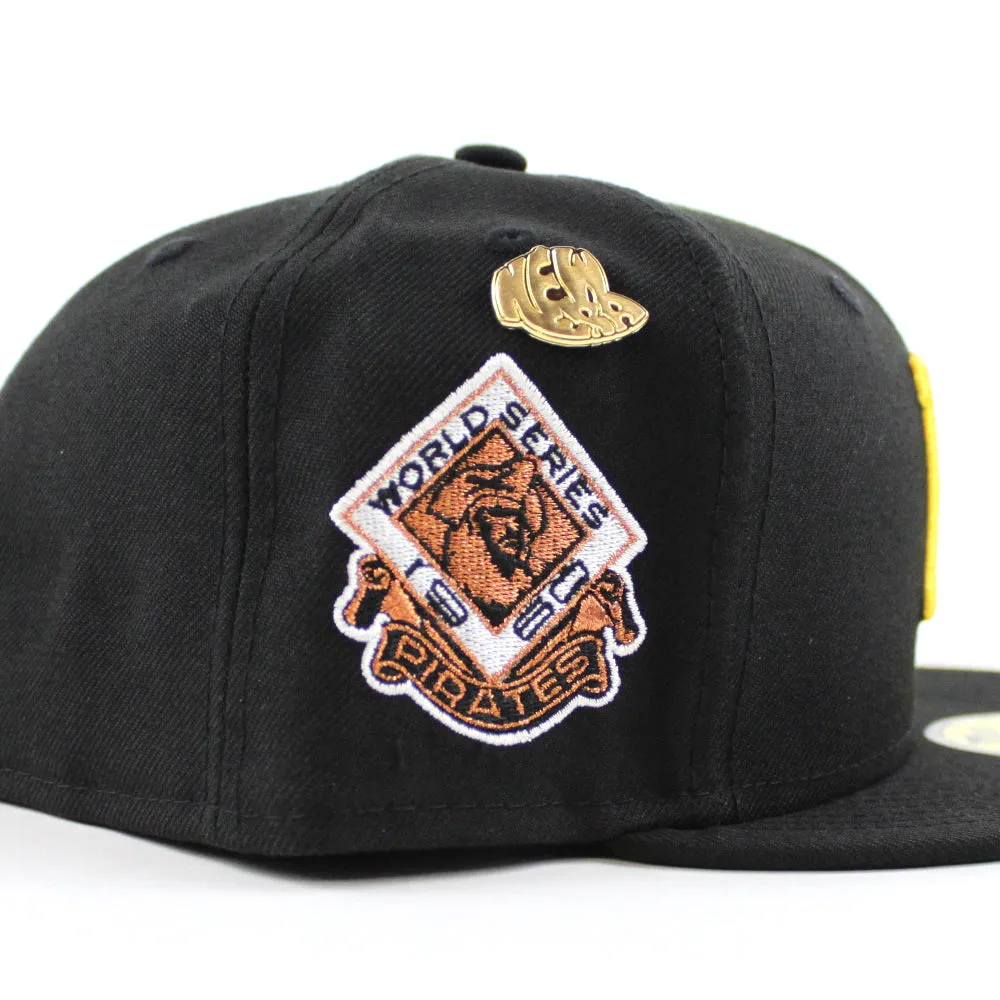 Pittsburgh Pirates 1960 World Series New Era 59Fifty Fitted Hat (59FIFTY DAY - Team color Green Under Brim)
