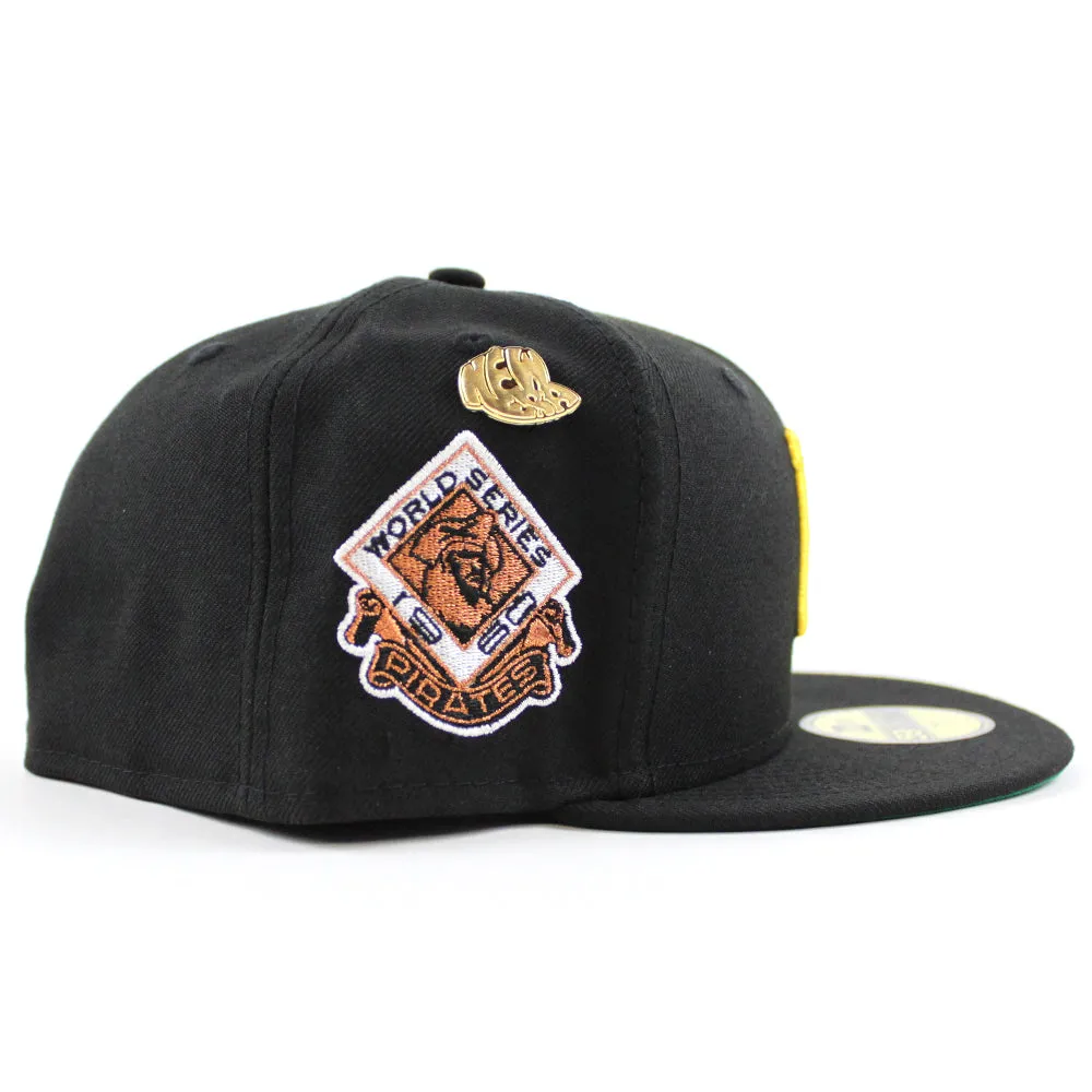 Pittsburgh Pirates 1960 World Series New Era 59Fifty Fitted Hat (59FIFTY DAY - Team color Green Under Brim)
