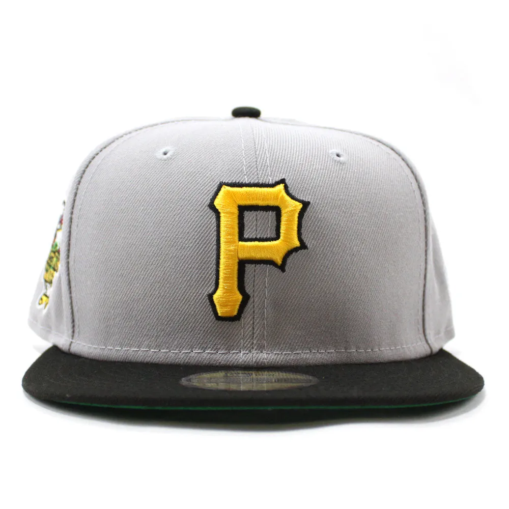 Pittsburgh Pirates 2006 All Star Game New Era 59Fifty Fitted Hat (GITD Gray Black Kelly Green Under Brim)