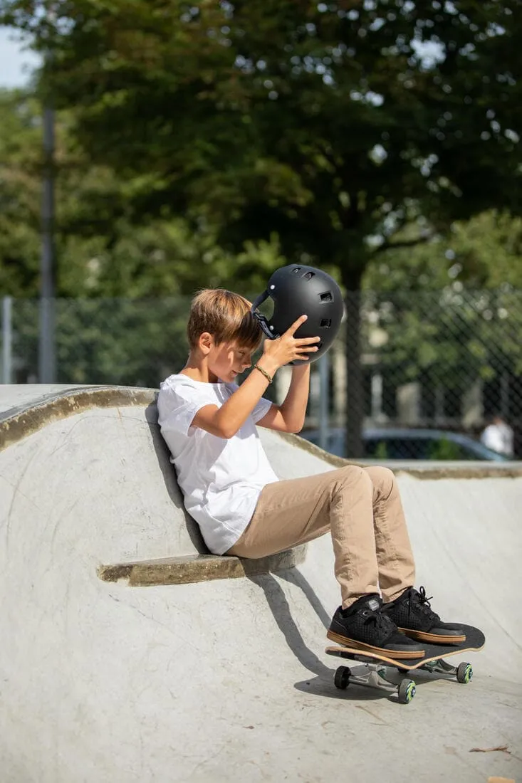 PLANCHE DE SKATE ENFANT 8 - 12 ANS CP100 MID GEOMETRIC TAILLE 7.6"