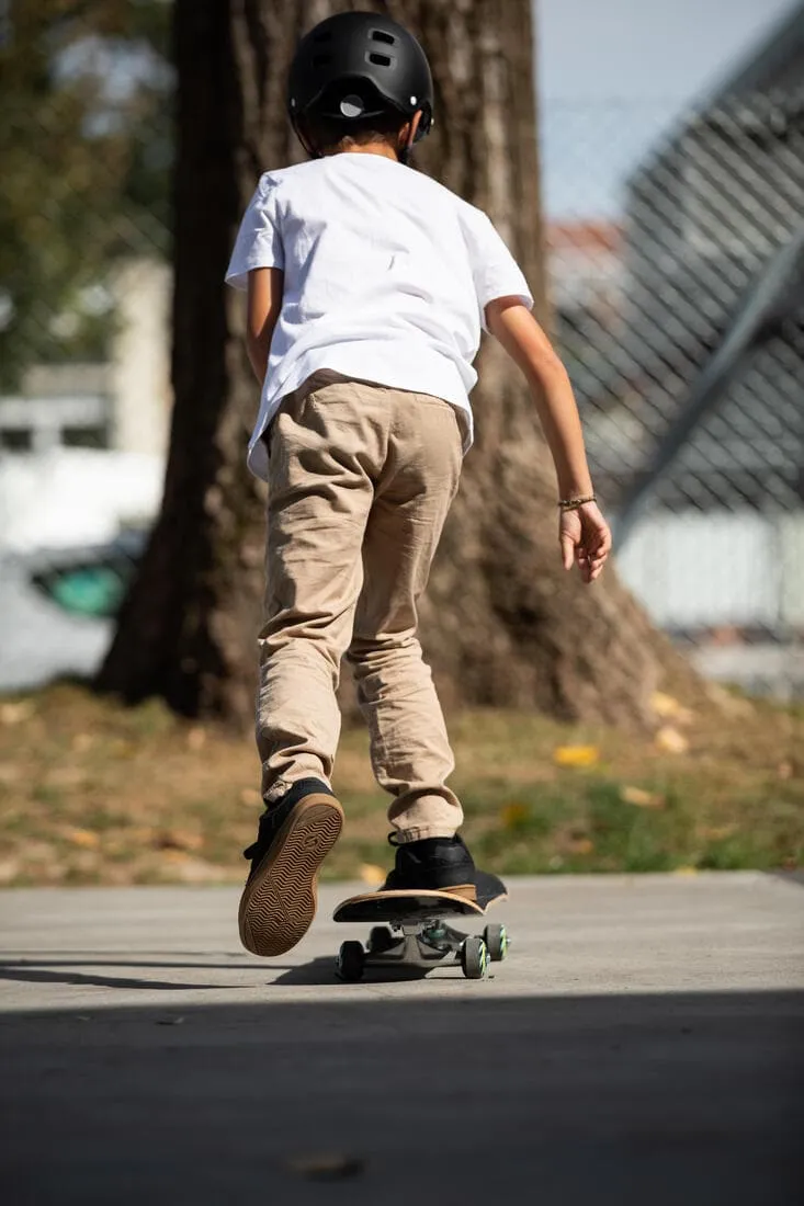 PLANCHE DE SKATE ENFANT 8 - 12 ANS CP100 MID GEOMETRIC TAILLE 7.6"