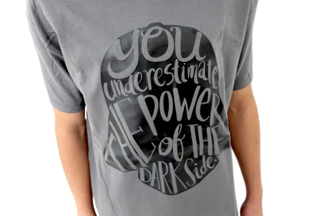 Playera Star Wars Darth Vader Dark Side Avant Garde en Gris iconoclast by VOGUETI