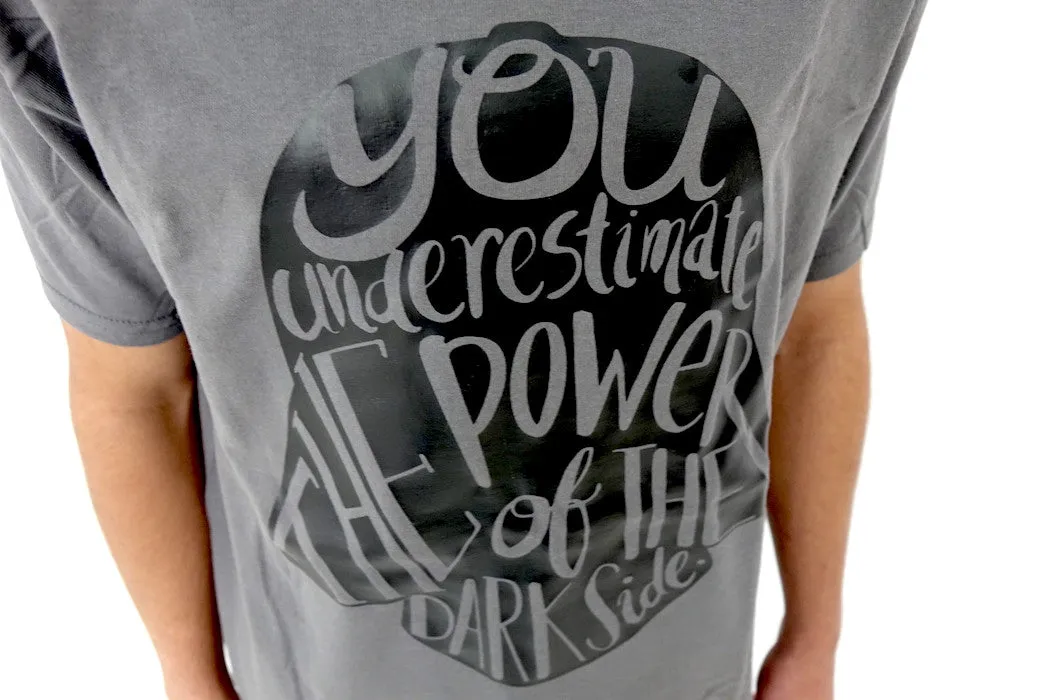 Playera Star Wars Darth Vader Dark Side Avant Garde en Gris iconoclast by VOGUETI