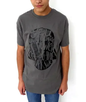 Playera Star Wars Darth Vader Dark Side Avant Garde en Gris iconoclast by VOGUETI