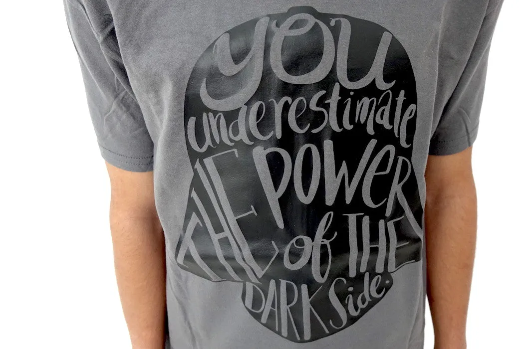 Playera Star Wars Darth Vader Dark Side Avant Garde en Gris iconoclast by VOGUETI